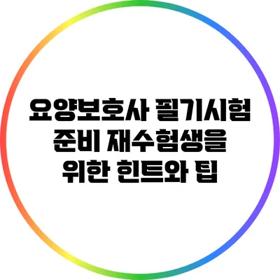 요양보호사 필기시험 준비: 재수험생을 위한 힌트와 팁