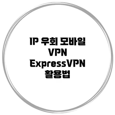 IP 우회 모바일 VPN ExpressVPN 활용법
